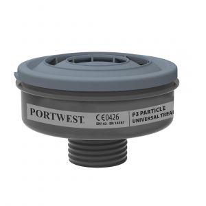 Portwest P946 Filtr cząstek P3 z połączeniem uniwersalnym (Pk6)