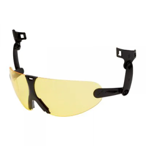 3M™ Żółte okulary ochronne zintegrowane z hełmem V9A