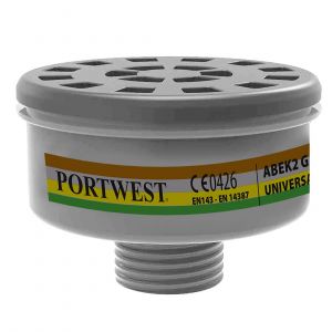 Portwest P926 Filtr gazu ABEK2 z połączeniem uniwersalnym (Pk4)
