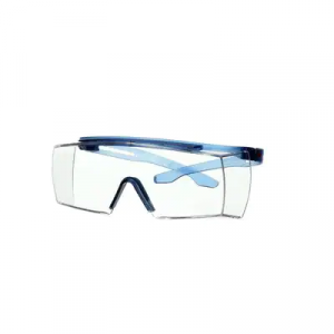 3M™ SecureFit™ 3700 Okulary ochronne nakładkowe, niebieskie zauszniki, K, bezbarwne soczewki, SF3701ASP-BLU-EU