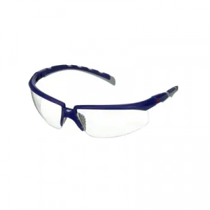 3M™ Solus™ 2000,  Okulary ochronne, K,  niebiesko/szare zauszniki, bezbarwne soczewki, S2001ASP-BLU-EU