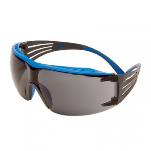 3M™ SecureFit™ 400X Okulary ochronne z powłoką Scotchgard™ - soczewka przyciemniana, zauszniki niebieskie