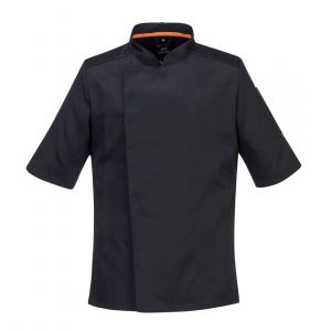 Portwest C746 Elastyczna bluza szefa kuchni Mesh Air Pro z krótkimi rękawami