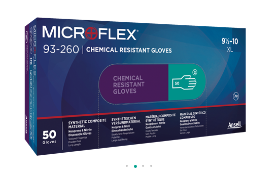 Rękawice chemoodporne ANSELL MICROFLEX® 93-260