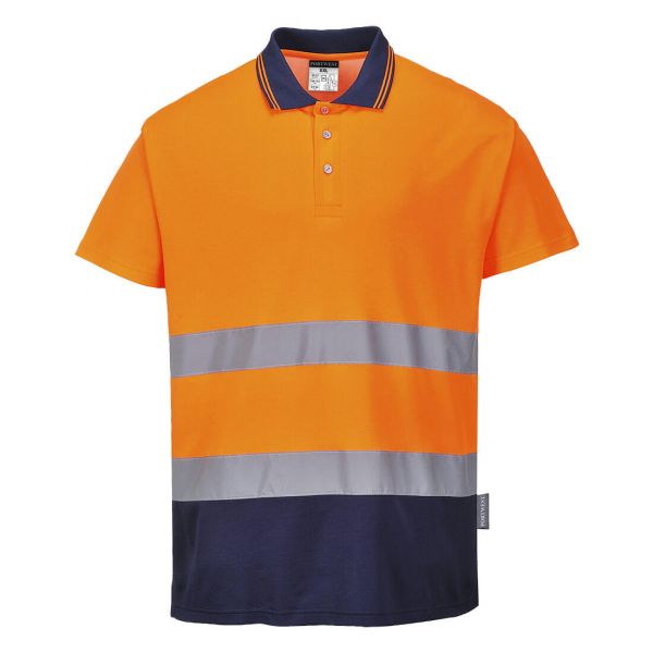Portwest S174 Koszulka polo dwukolorowa Cotton Comfort