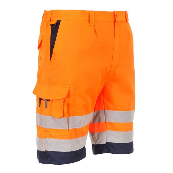 Portwest L043 Lekkie szorty ostrzegawcze z polibawełny