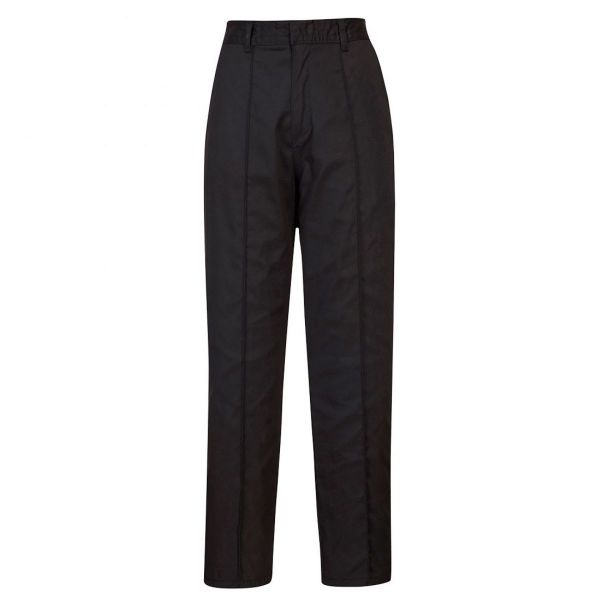 Spodnie damskie z elastycznym pasem PORTWEST LW97 - czarne