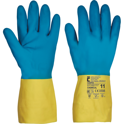 CASPIA rękawice lateks/neopren
