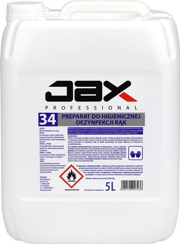 Jax preparat do dezynfekcji powierzchni 5 L