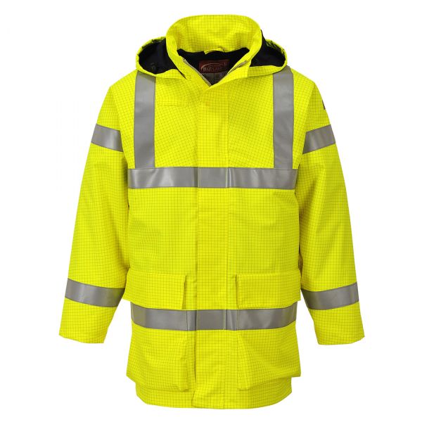 Portwest S774 Kurtka przeciwdeszczowa ostrzegawcza Bizflame Multi Lite