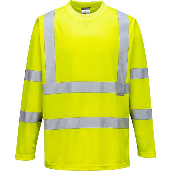 Portwest S178 T-Shirt ostrzegawczy z długimi rękawami