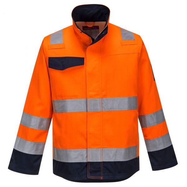 Portwest MV35 Bluza Modaflame RIS Pomarańczowa / Granatowa