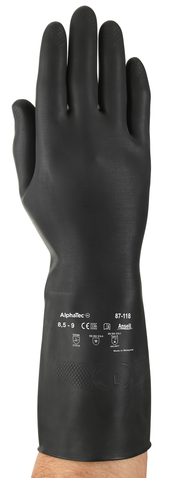 Rękawice lateksowe ANSELL AlphaTec® 87-118