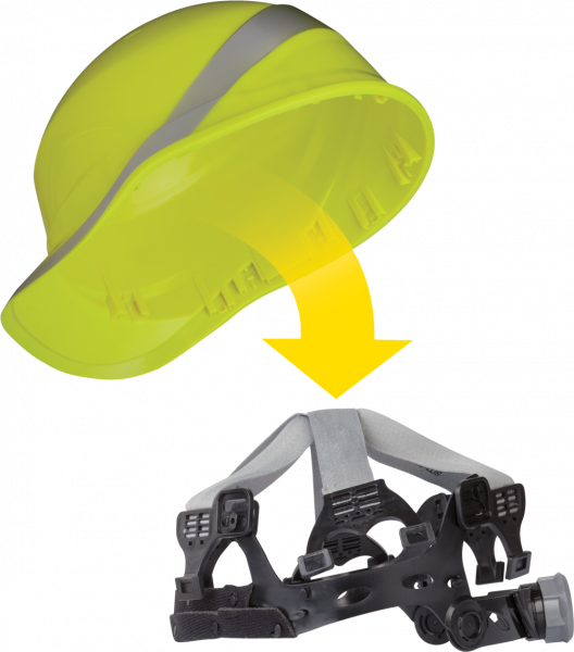 Kask ochronny Delta Plus HARNESS VI