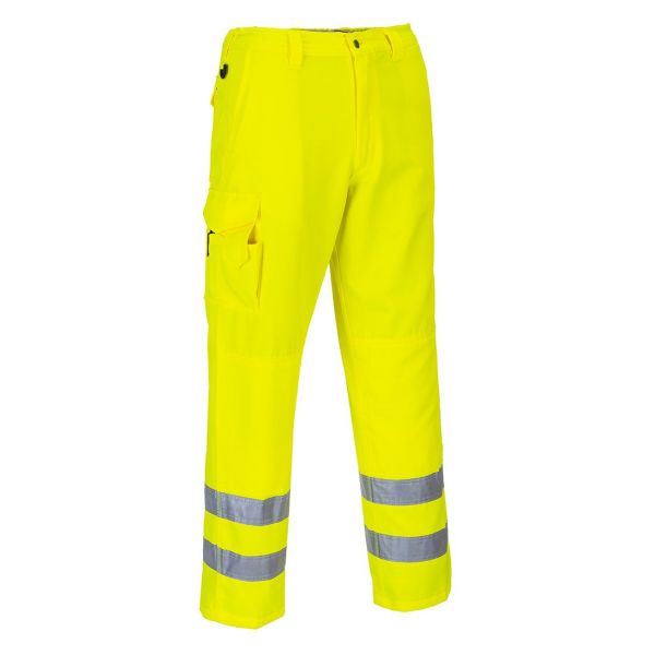 Portwest E046 Spodnie bojówki ostrzegawcze